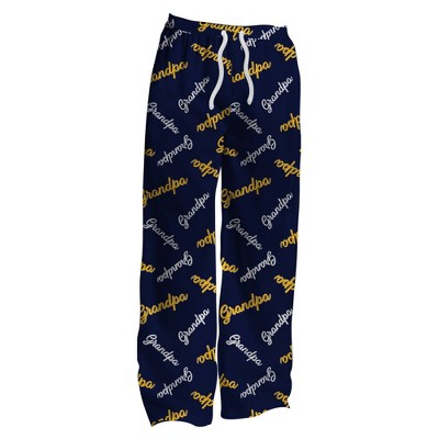 Men's Grandpa Lounge Pajama Pants - Navy Blue