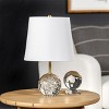 nuLOOM 17-inch Gold Crystal Table Lamp - 4 of 4