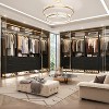 Aheaplus 24'' Freestanding Closet Organizer System with Hanging Rods and Drawers - 4 of 4