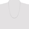 Black Bow Jewelry 1mm Sterling Silver, Mirror Box Chain Necklace - 2 of 4