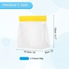 Unique Bargains Reusable Leakproof Zip PEVA Freezer Food Storage Bags 2 Pcs - 2 of 4