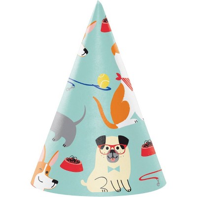 24ct Dog Party Hats