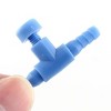 Unique Bargains Fish Tank Aquarium Plastic Air Control Valve Connector Light Blue 15 Pcs - 4 of 4