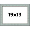PosterPalooza | Refined Blue Picture Frame - UV Acrylic, Backing Board, Hanging Hardware Included - 2 of 4