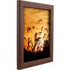 Craig Frames Contemporary Honey Brown Single Image Picture Frame, Set of 4 - image 2 of 3