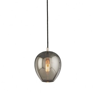 Troy Lighting Odyssey 1 - Light Pendant in  Carbide Black Plated Smoked Shade - 1 of 1
