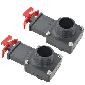vidaXL Pool Gate Valve 2 pcs 1.5" - 1 of 4
