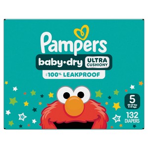 Pampers Baby Dry Diapers - (Select Size and Count) - 1 of 4