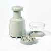 Stainless Steel Food Chopper Green - Figmint™ : Target