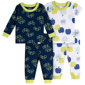 Onesies Brand Baby and Toddler Boys' 4-Piece Pajamas Sets - 1 of 4