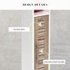 Evideco French Home Goods Toilet Paper Holder Stand Cabinet – Free-Standing, Space-Saving Storage - 3 of 4