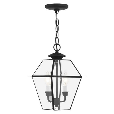 Livex Lighting Westover 2 - Light Pendant in  Black