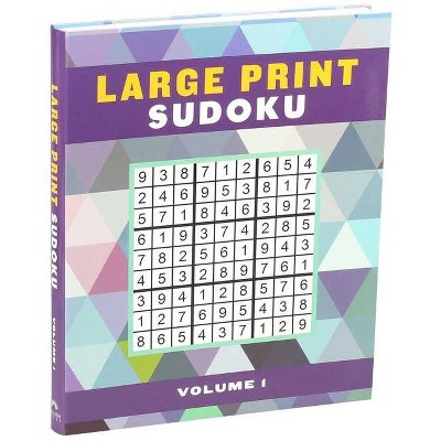 Large Print Sudoku Volume 1, 1 - (Large Print Puzzle Books) by  Editors of Thunder Bay Press (Paperback)