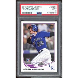 Nolan Arenado Rookie Card 2013 Topps Update #US259 PSA 9 - 1 of 2