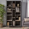 77" Imogen Two-Toned Bookshelf with Hairpin Legs - Christopher Knight Home - 2 of 4