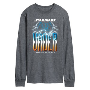 Men's - Star Wars - Darth Vader Long Sleeve Graphic T-Shirt - 1 of 3