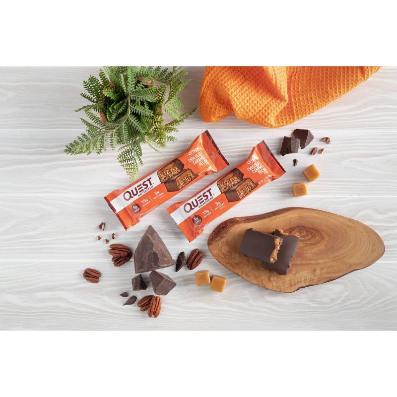Quest Nutrition 15g Hero Protein Bar - Crispy Chocolate Caramel Pecan , 6 of 9