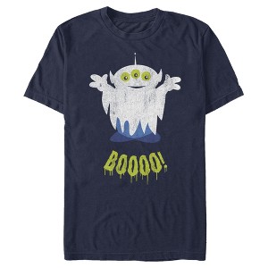 Men's Toy Story Halloween Squeeze Alien Boo Ghosts T-Shirt - 1 of 4