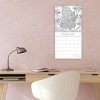 2026 Square Wall Calendar, Colouring, 16-Month Lifestyles Theme with 180 Reminder Stickers (30x30 cm) - 2 of 4