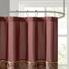 72"W x 72"L Jacquard Paisley Patterned Shower Curtain - 4 of 4