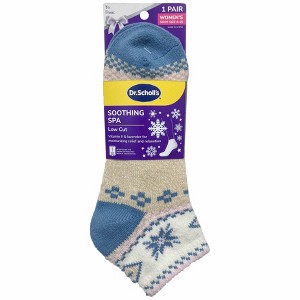 Dr. Scholl's Holiday Snowflake Soothing Spa Gift Sock - 1 of 1