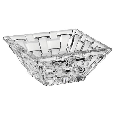 Nachtmann Bossa Nova Crystal 3.3 Inch Square Dip Bowl, Set of 2