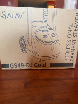 Salav GS44-DJ GOLD 1500W Garment Steamer Built in Ironing Board