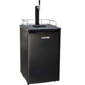 HomeCraft BK49BS 4.9 Cu. Ft. Full Size Kegorator Draft Dispenser, Black Stainless Steel - 1 of 4