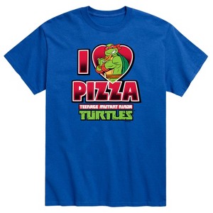 Men's - Teenage Mutant Ninja Turtles - I Love Pizza Short Sleeve Graphic T-Shirt - 1 of 4