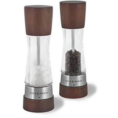 Cole & Mason 6.5 Beech Wood Salt And Pepper Mill Gift Set : Target