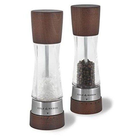 Cole & Mason 8 Stainless Steel Salt And Pepper Mill Set : Target