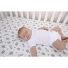 Trend Lab Deluxe Flannel Crib Sheet - Safari Chevron - 3 of 3