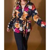 Women's Full Blooms Floral Puffer Jacket - FLYING TOMATO - 2 of 4