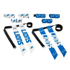 NFL Franklin Sports Detroit Lions Youth Flag Football Set - 1 of 3