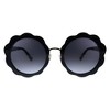Kate Spade KS KARRIE/S 807 Womens Round Sunglasses Black 52mm - 2 of 3