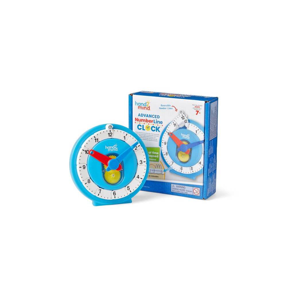 Photos - Doll Hand2Mind Advanced NumberLine Clock: Educational Math Kit for 2nd Grade, Includes Game Pieces, 1-2 Players