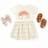 SmileyWorld Today Is Your Day Rainbow  - Toddler Graphic Dress and Infant Dress - 2 of 3