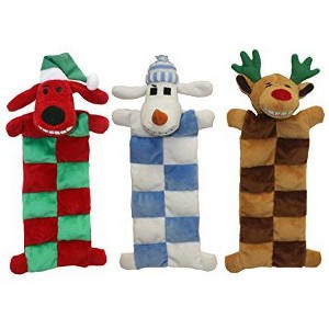 Multipet Loofa Christmas Squeaker Mat - 1 of 1