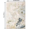 Modern Abstract Geometric Runner Rug - Machine Washable, Non-Slip, Rubberback, for Hallway & Living Room - 2 of 4