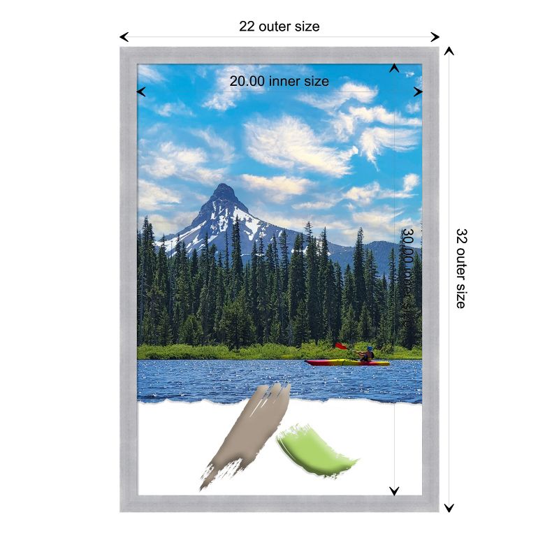 Amanti Art Grace Narrow Picture Frame, 4 of 7