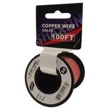 Shaxon 100' Solid Copper 26 AWG Wire On Spool Red SO26-100RD