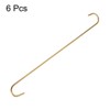 Unique Bargains High Manganese Steel S-shaped Durable Hooks and Hangers 6 Pcs - 3 of 4