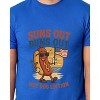 Fourth Of July Men's Suns Out Buns Out Hot Dog BBQ Funny T-Shirt - 4 of 4