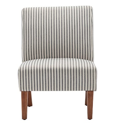 Striped discount occasional chair