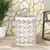 Vynxaria Outdoor  SIDE TABLE All Weather small Coffee Table for Garden Yard Patio Deck Balcony Shed Front Porch - 2 of 4