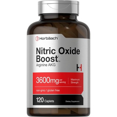 Horbaach Nitric Oxide Booster 3600mg | 120 Caplets