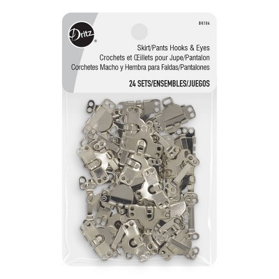 Dritz Skirt Hook & Eye 12pc