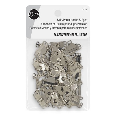 thumbnail image 2 of Dritz Hooks & Eyes W/Clear Rhinestones Size 3 3/Pkg 2 of 11