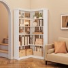 GustoWave 72" L-Shaped Corner Bookshelf, 5-Tier Wood Bookcase for Living Room/Office, Rustic Storage Shelf with Anti-Tip Design, Easy Assembly - 2 of 4