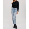 Women's Off Shoulder Knit Sweater - BluIvy - 2 of 4